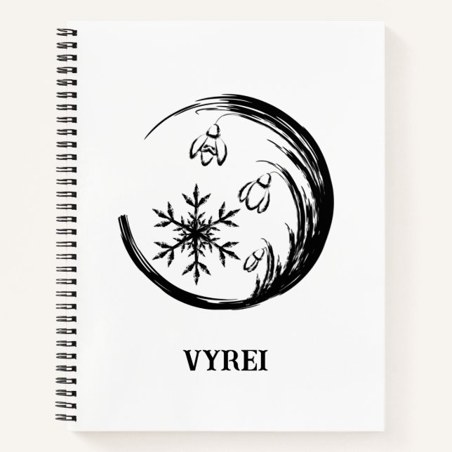 WinterWappen Notizbuch (Vorderseite)