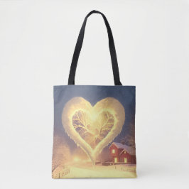 Winterwärmendes Glühen Tasche