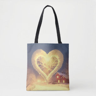 Winterwärmendes Glühen Tasche
