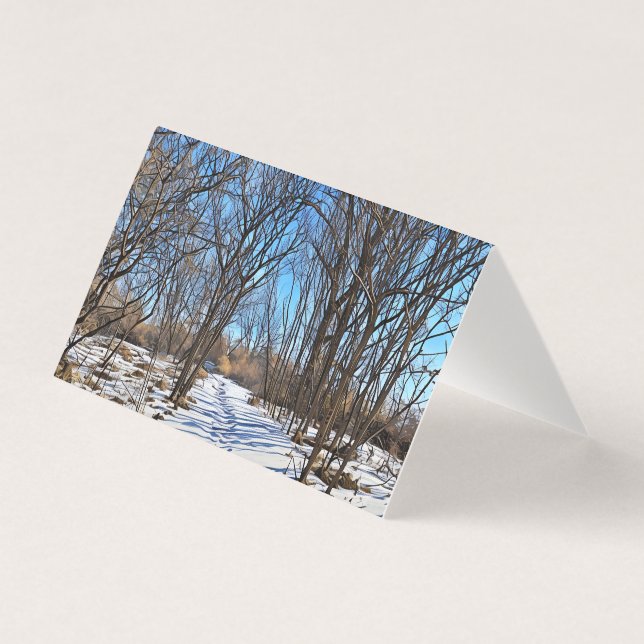 Winterweg - Text (Vorderseite)