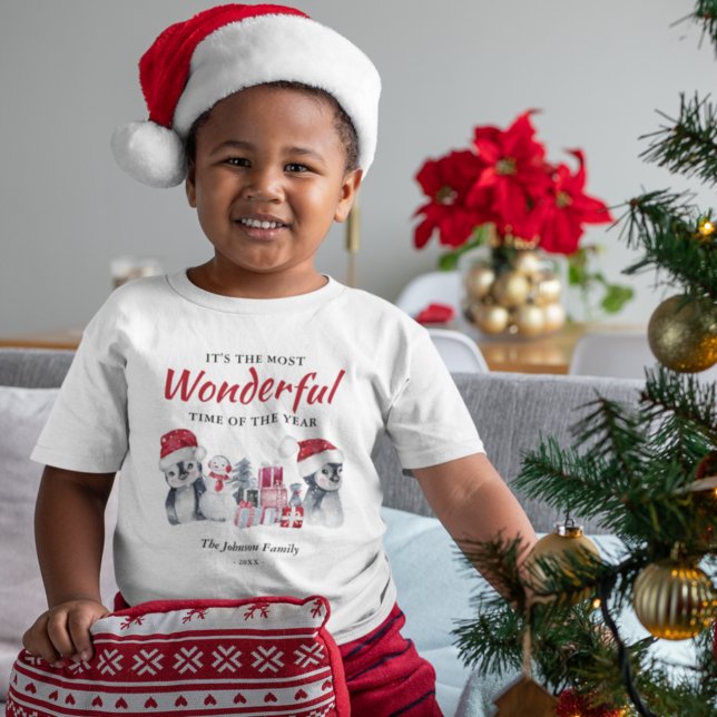 Winterweihnachtsfest Kleinkind T-shirt (Von Creator hochgeladen)