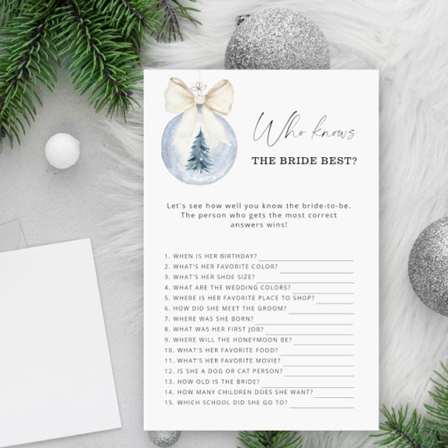 Winterweihnachtsfest Wer das beste Brautspiel kenn (Von Creator hochgeladen)