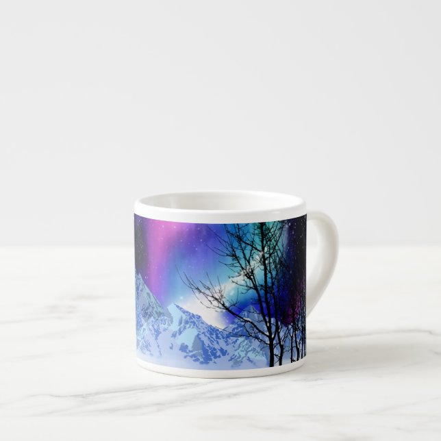 Winterwunder Espresso Cup Espressotasse (Vorderseite Rechts)