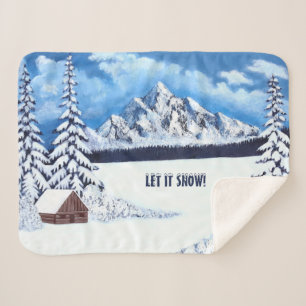 Winterwunder Sherpadecke