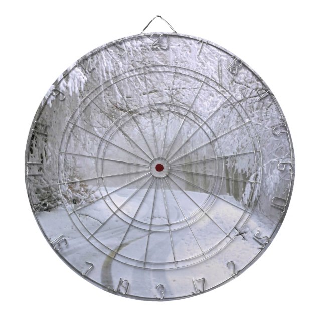 Winterwunderland Dartscheibe (vorne)