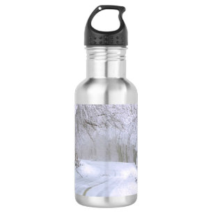 Winterwunderland Edelstahlflasche