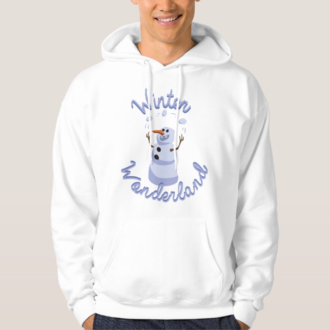 Winterwunderland Hoodie (Vorderseite)