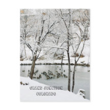 Winterwunderland im Duck Pond Park