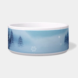 Winterwunderland in der Nacht Napf