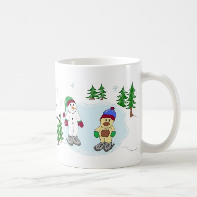 Winterwunderland Kaffeetasse (Rechts)