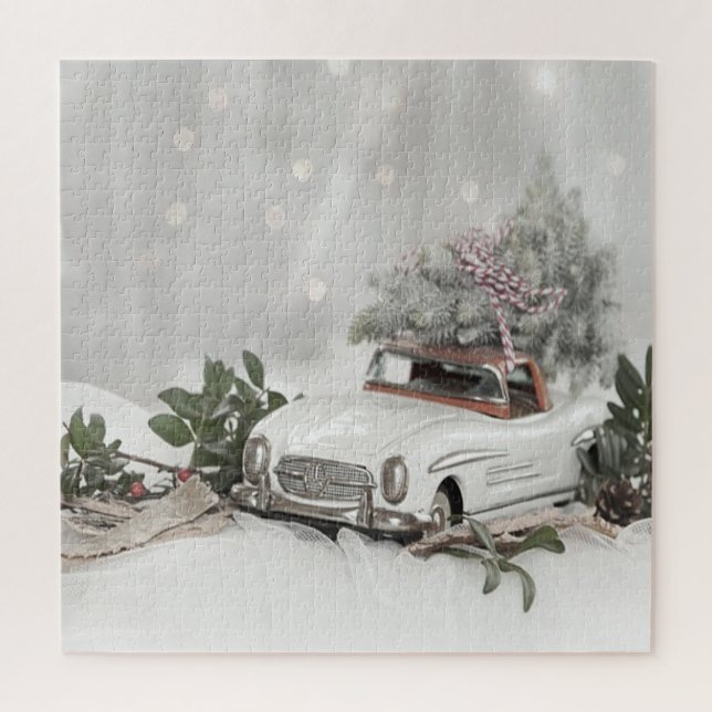 Winterwunderland, Kiefer, Auto (Vertikal)