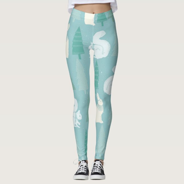 Winterwunderland Leggings (Vorderseite)