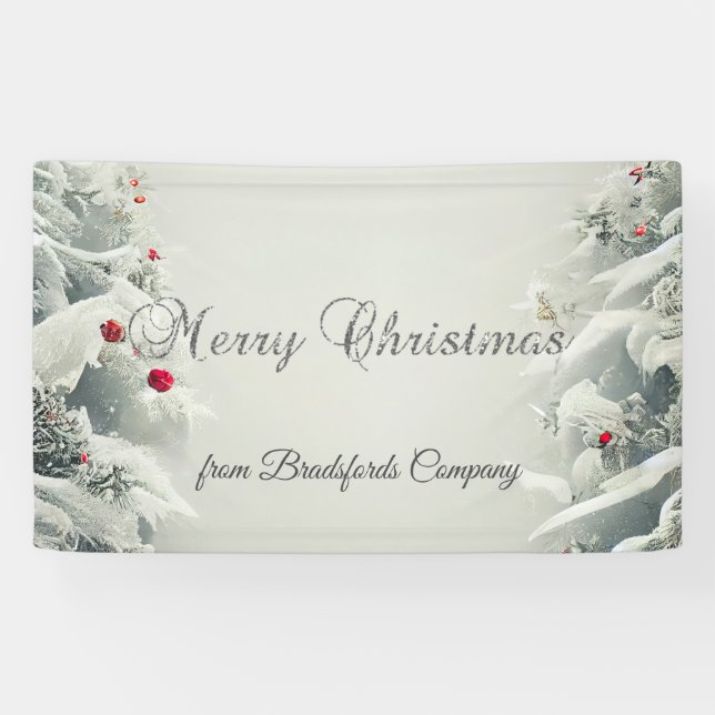 Winterwunderland, Lichterscheinung Banner (Horizontal)