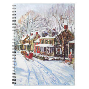 Winterwunderland Notizblock