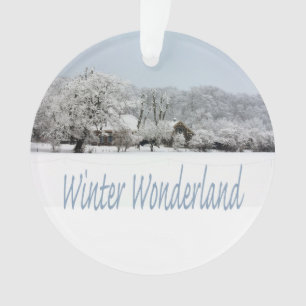 Winterwunderland Ornament