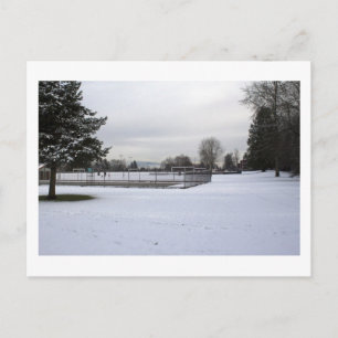 Winterwunderland Postkarte