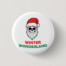 Winterwunderland Santa Skull