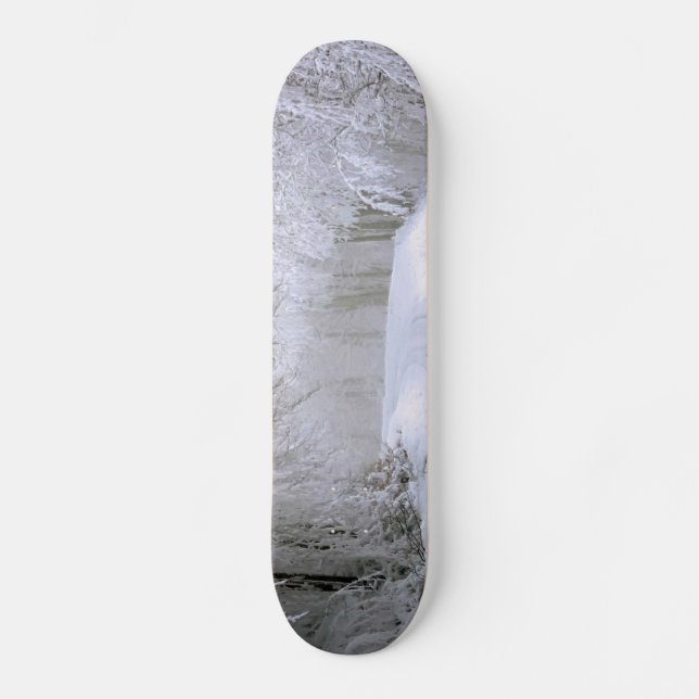 Winterwunderland Skateboard (Vorderseite)