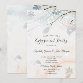 Winterwunderland, Zweigstelle Verlobung Einladung