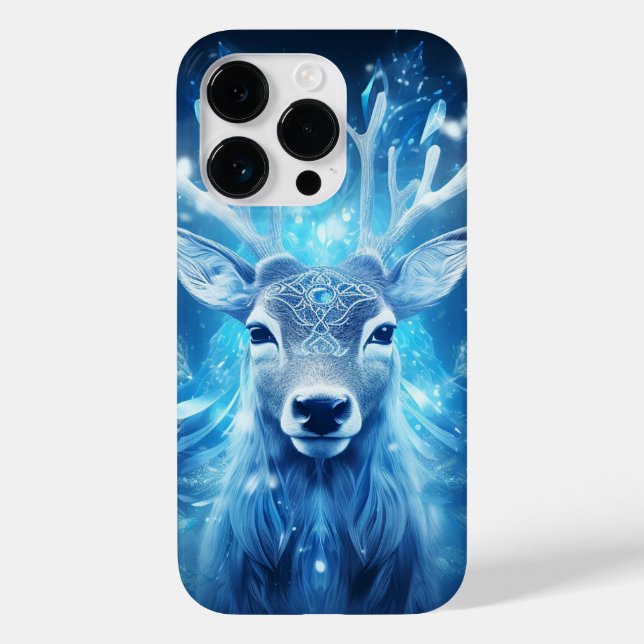 Winterwunderlandhirsche Case-Mate iPhone 14 Pro Hülle (Rückseite)