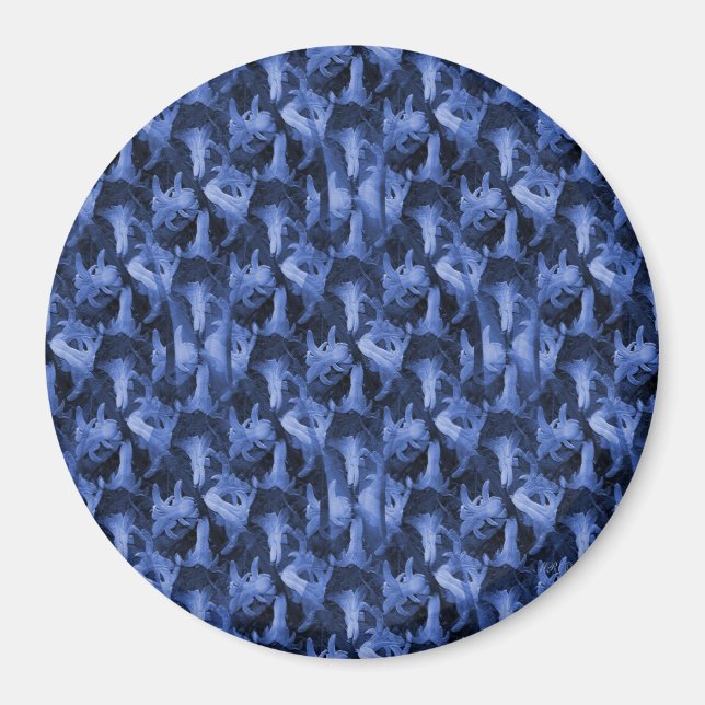 Wintery Narcissus.... Magnet (Vorne)