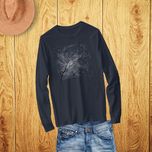 Wintery Sky Solstice Long Manche TShirt