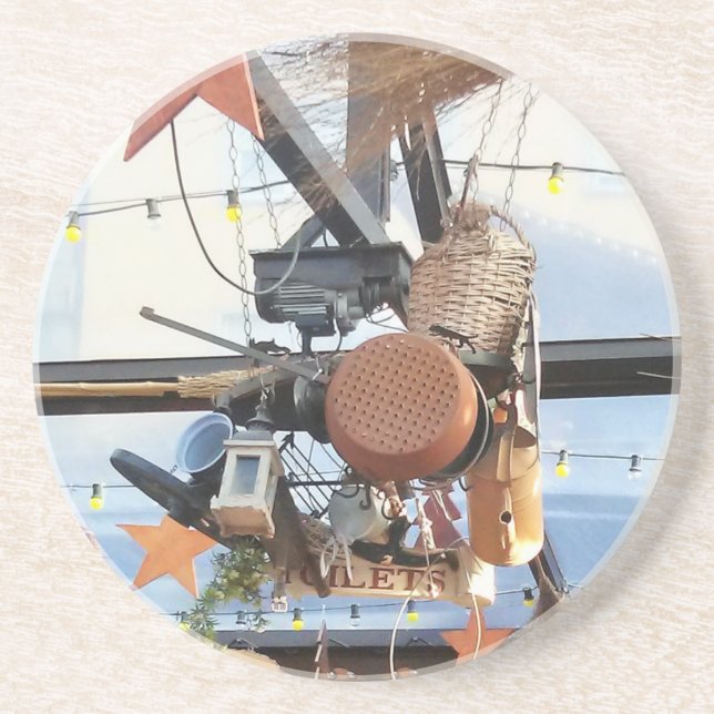 Winterzeit Getränkeuntersetzer (Vorne)