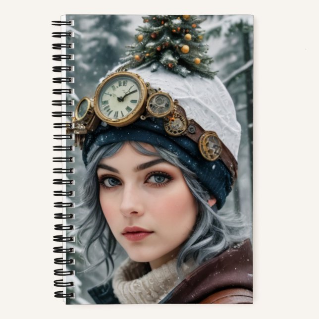 Winterzeit Notizbuch (Vorderseite)