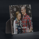 Winterzeit Personalisiertes Foto Desktop Plaque Fotoplatte<br><div class="desc">Personalisieren Sie sich einfach mit Ihrem Text und Foto(en) und erstellen Sie ein einmaliges Geschenk für sich oder jemanden, den Sie Liebe! Die Hintergrundfarbe kann in eine beliebige Farbe Ihrer Wahl geändert werden!</div>