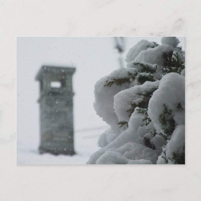 Winterzeit Postkarte (Vorderseite)