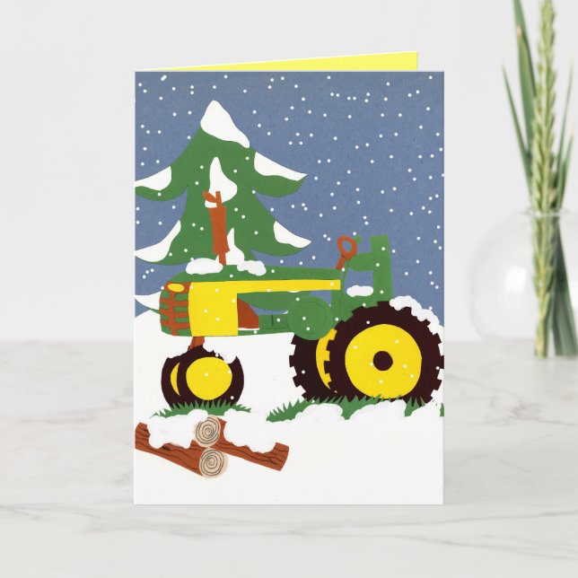 Winterzugkarte Karte (Vorderseite)