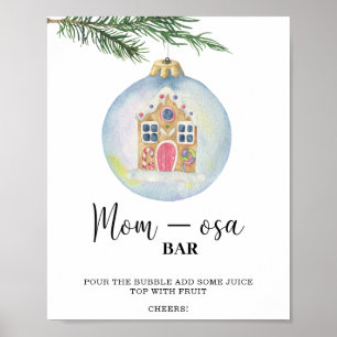 Winterzweig - Mom-Osa-Bar Poster