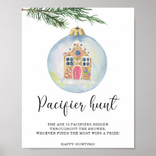 Winterzweig - Schnuller Hunt Game Poster