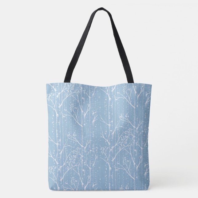 Winterzweige Tasche (Rückseite)