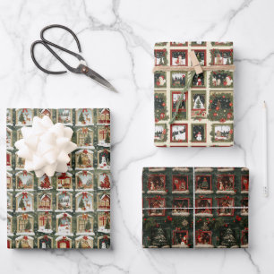 Wintriana – Festliche Fantasiewelten Geschenkpapier Set