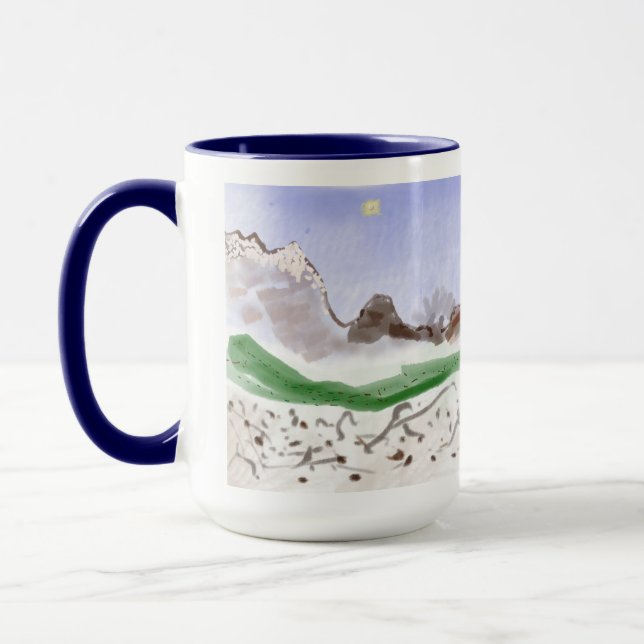 Wintry Mix Mug Tasse (Links)