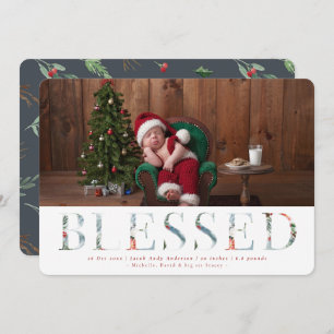 Wintry Wonderland Faire-part de naissance de vacan