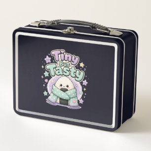 Winzig aber lecker – Cozy Kawaii Sushi Metall Brotdose