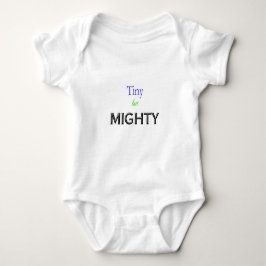 winzig aber mächtig baby strampler