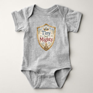 Winzig aber mächtig Wikinger-Babyzimmer Baby Strampler