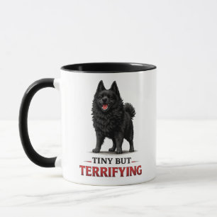 Winzig aber schrecklich Schipperke Tasse