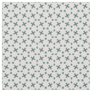 Winzige Blaue Blumen Stoff