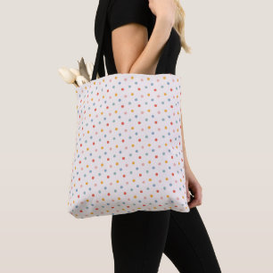 Winzige bunte Punkte Konfetti Streusel Boho Pastel Tasche