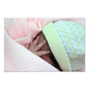 Winzige Fingers Fotodruck