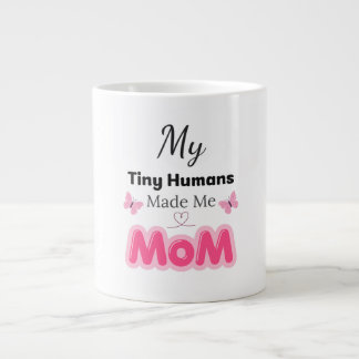 Winzige Menschen machten mich zur Mama Modernes ro Jumbo-Tasse