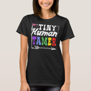 Winzige menschliche Tamer-Lehrer oder Eltern T-Shirt