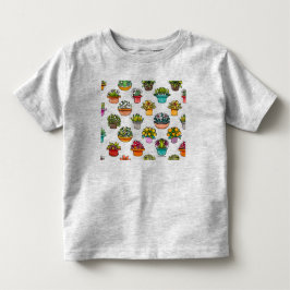 Winzige Pflanzen in Töpfen Kleinkind T-shirt