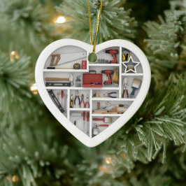 Winzige Regale: DIY-Werkzeuge - 2D-Druck Werkzeugr Keramik Ornament