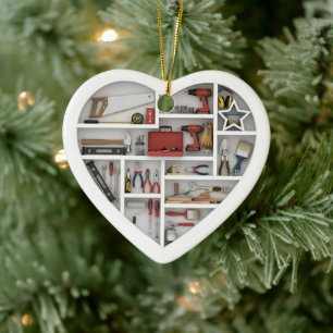 Winzige Regale: DIY-Werkzeuge - 2D-Druck Werkzeugr Keramik Ornament