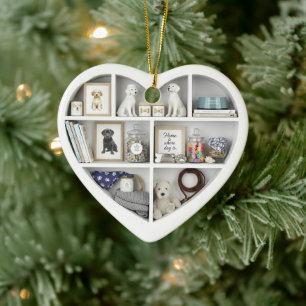 Winzige Regale Hunde-Liebhaber Edition 2D-Druck Hu Keramik Ornament